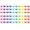 Teacher Created Resources® Colorful Fiesta Die-Cut Border Trim, 6 Packs of 12